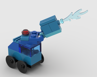 Mini Fire Truck With Water Cannon
