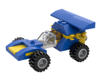 10696: Race Car (Sapphire Bolt)