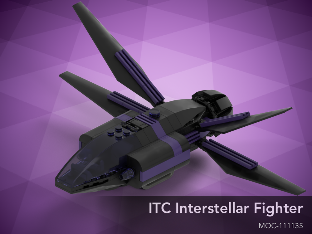 Lego Moc Itc Interstellar Fighter By Brampf 