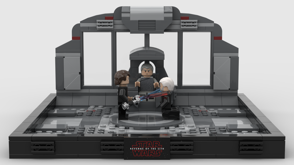 Efterforskning fraktion parti LEGO MOC Episode III Count Dooku's Death Diorama by Qzayi | Rebrickable -  Build with LEGO