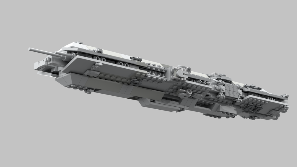 LEGO MOC BRNS-M'aya heavy cruiser by Brick.Naval.Architecture ...