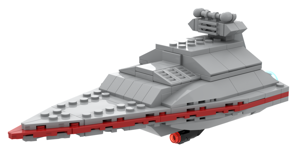 LEGO MOC Chibi Sith Star Destroyer by RocketChara Rebrickable