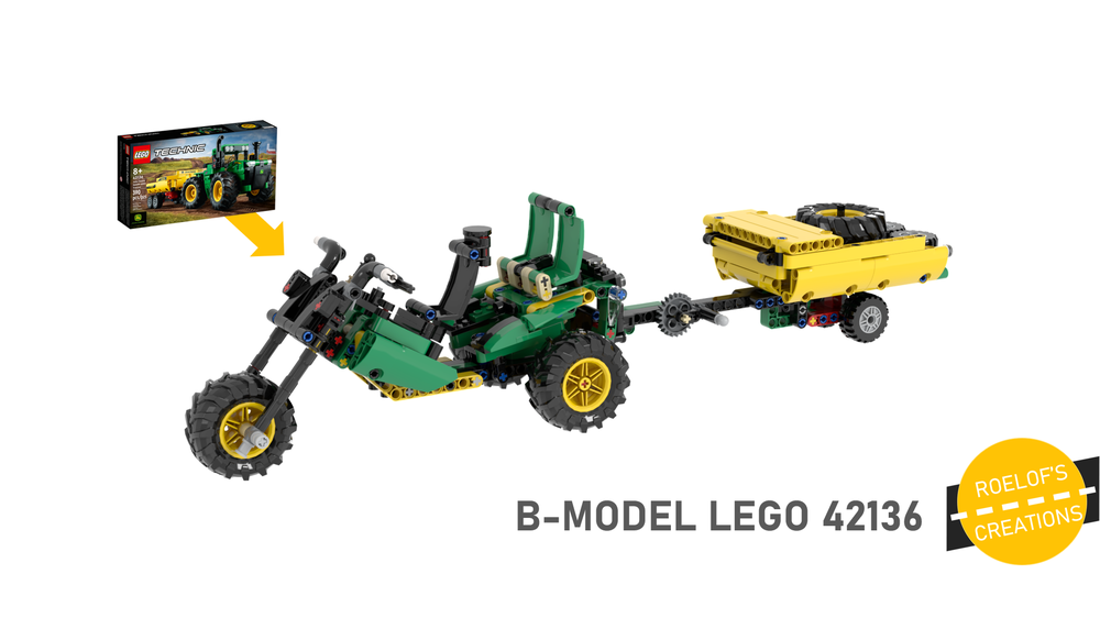LEGO MOC by LEGO Roelofs with Creations TRIKE | AND B-model Build Rebrickable TRAILER - 42136