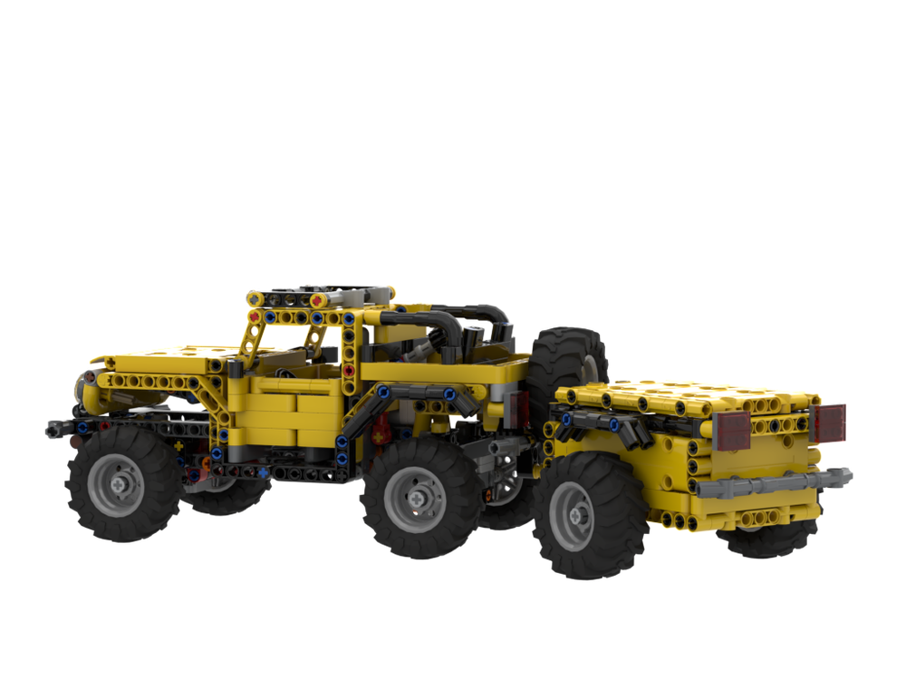 LEGO MOC Trailer for the 42122 Jeep Wrangler by Viernes | Rebrickable -  Build with LEGO