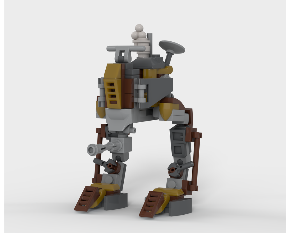 LEGO MOC Steampunk AT-RT by Leonimocs | Rebrickable - Build with LEGO