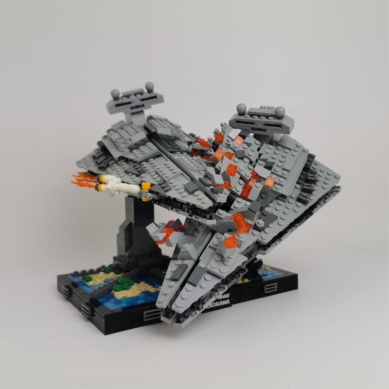 LEGO MOC Star Wars: La Batalla de Scarif - CazaBricks: Noticias
