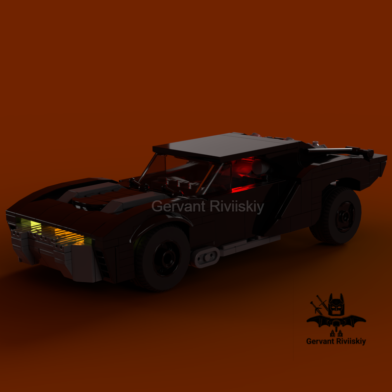 The Batman Batmobile moc : r/lego