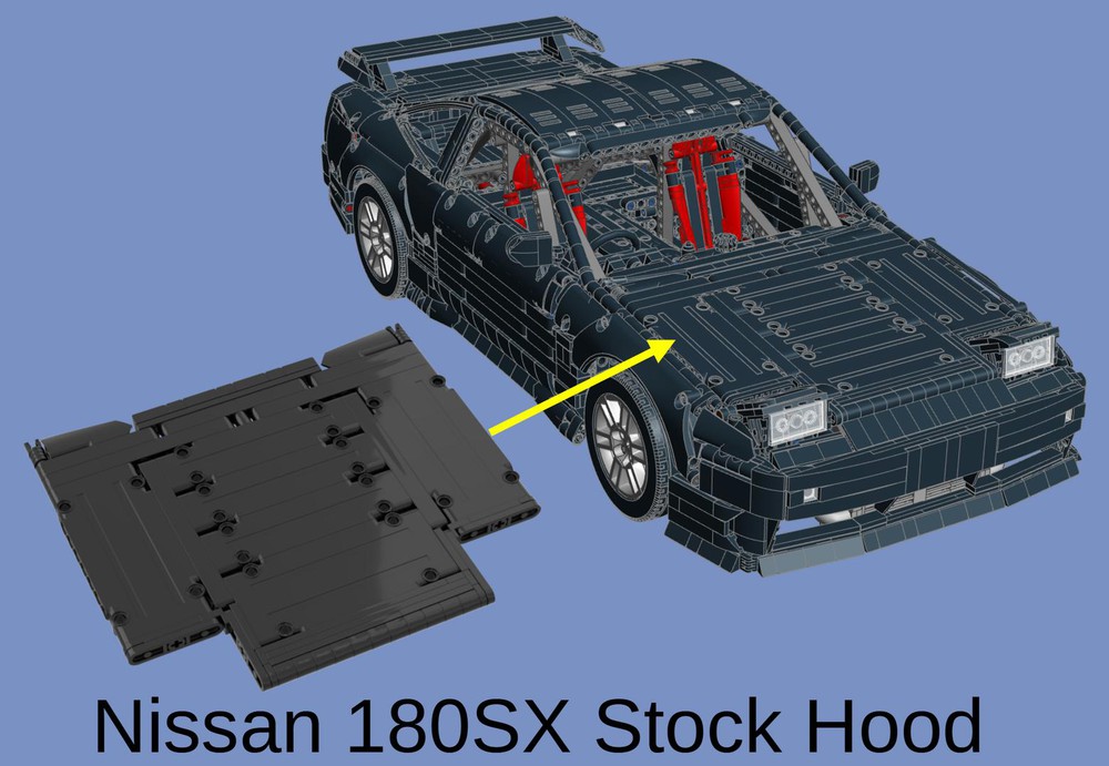 Nissan 180sx lego