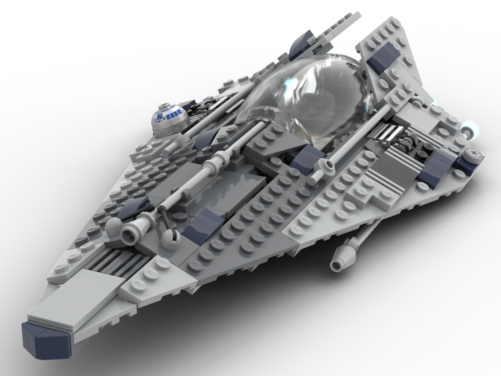 LEGO MOC Jedi Starceptor by EmeraldBricks | Rebrickable - Build with LEGO