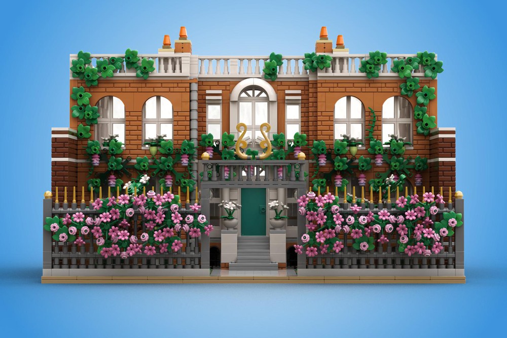 LEGO MOC The Bridgerton House by LEt.sGO | Rebrickable - Build with LEGO