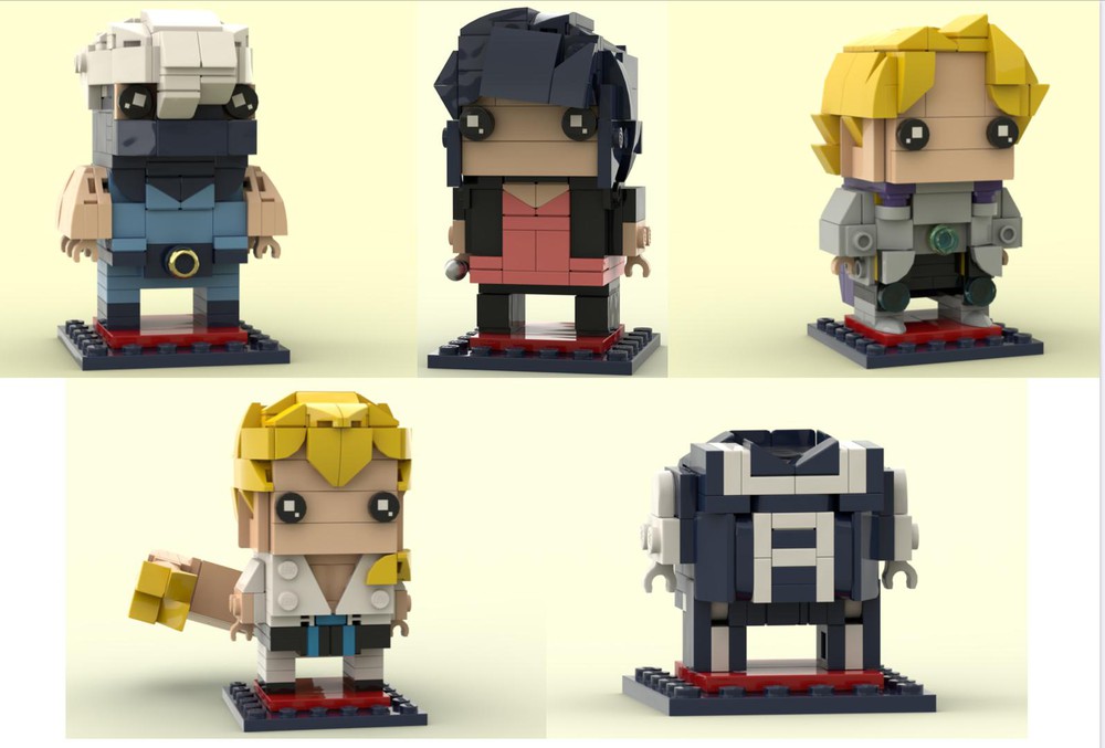 spurv Rundt om web LEGO MOC My Hero Academia BrickHeadz Bundle 3 - Class 1-A by NinjaChips20 |  Rebrickable - Build with LEGO