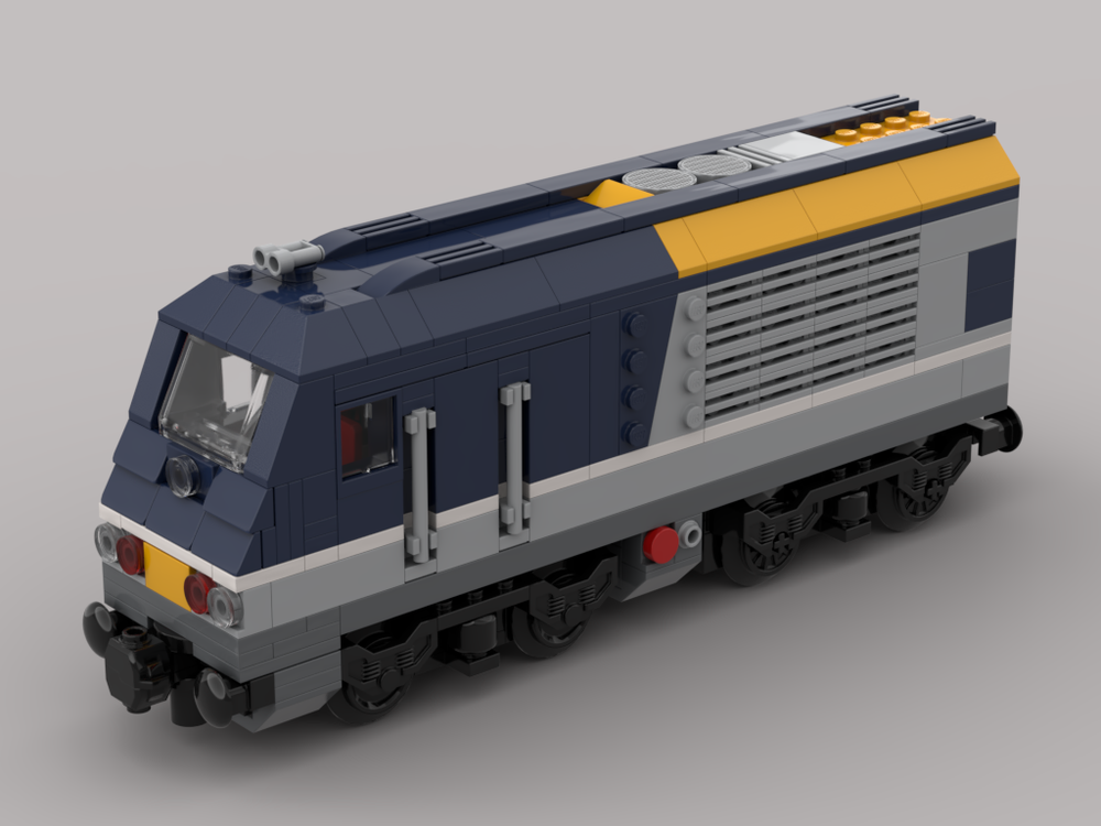LEGO MOC Lego passenger train car by Mario´s Klemmbaustein Eisenbahn | Rebrickable - Build LEGO