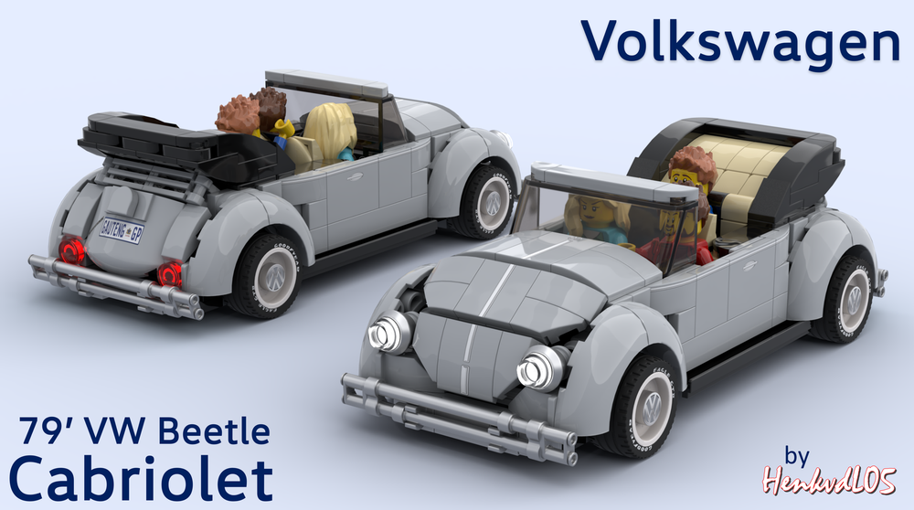 MOC 79' Volkswagen Cabriolet by | Rebrickable - Build with