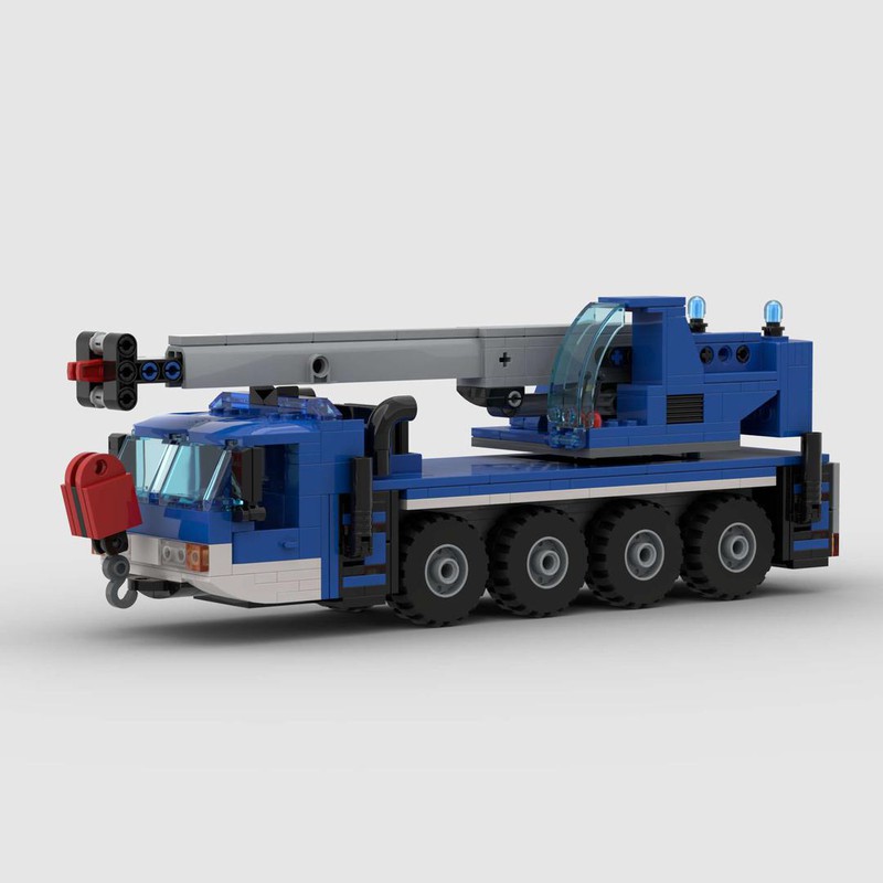 konstruktion vold Prædike LEGO MOC Lego City THW Crane by nicolas_brick_design | Rebrickable - Build  with LEGO