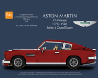 VANTAGE 1978 ヴィンテージ看板 1978 Aston Martin V8 Vantage Coupe (Rare Molded Flip Tail 1