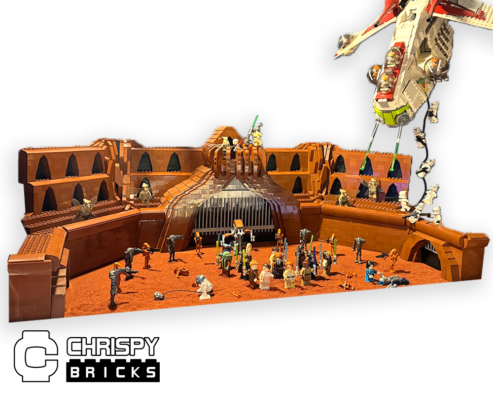 Lego Star Wars Battle On Geonosis LEGO MOC Geonosian Arena - Main Image