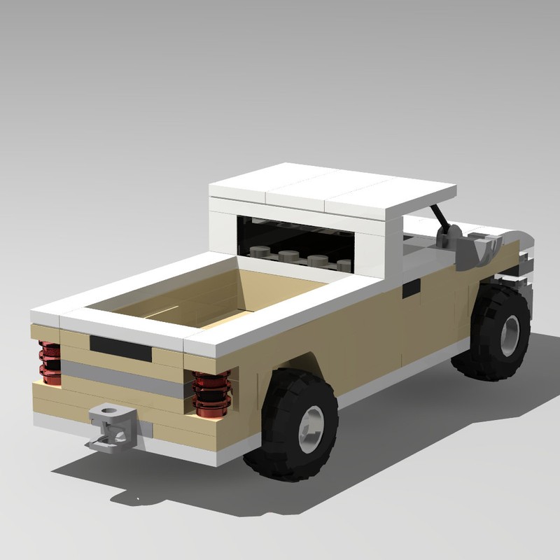 LEGO MOC Gmc Sierra SLE K1500 Regular Cab 6 Wide Mod by EnzoBricks ...