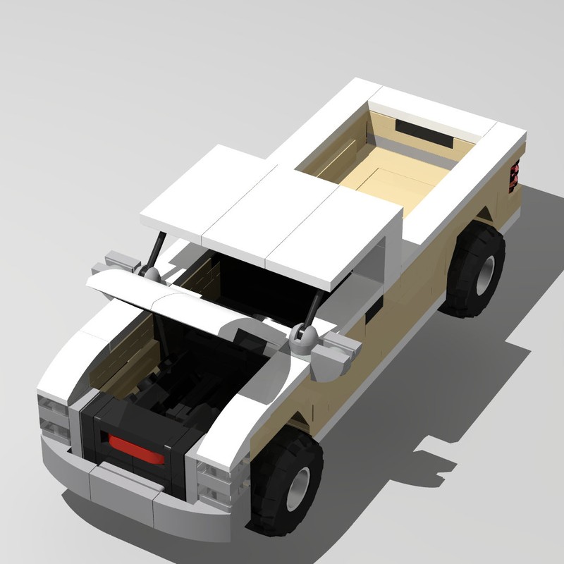 LEGO MOC Gmc Sierra SLE K1500 Regular Cab 6 Wide Mod by EnzoBricks ...