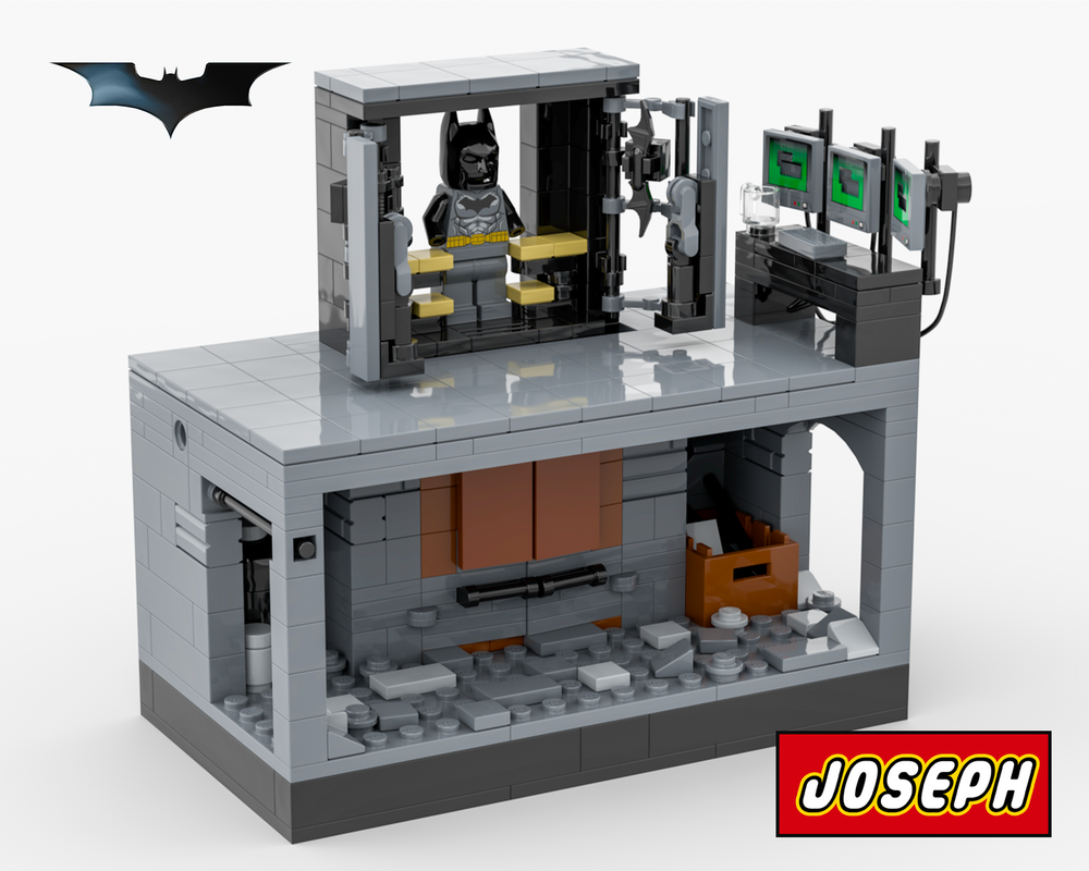 LEGO MOC TDK Trilogy Batcave by LEGO_Joseph | Rebrickable - Build with LEGO