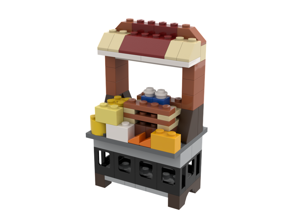 LEGO MOC 10696 - Animals & tree by Stoeptegel