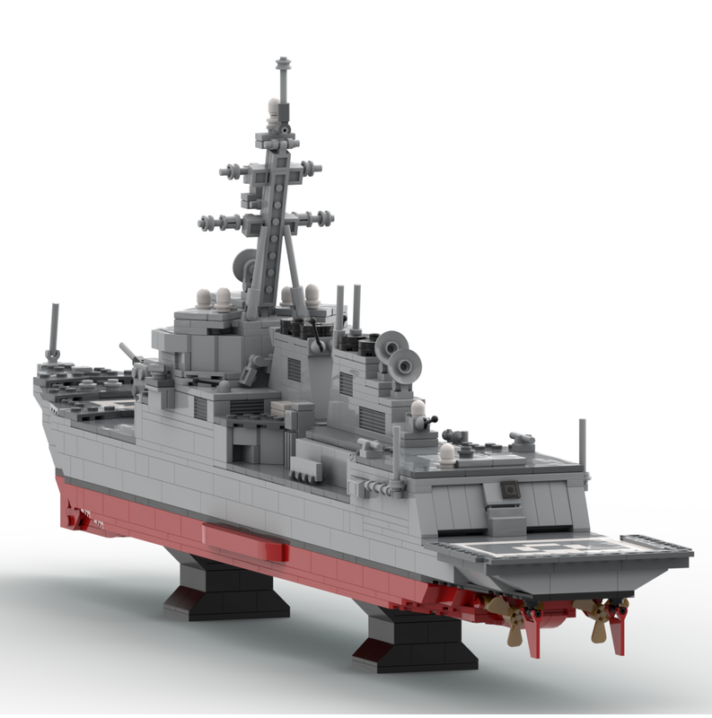 LEGO MOC Arleigh Burke Class Guided Missile Destroyer (Flight II A) by ...