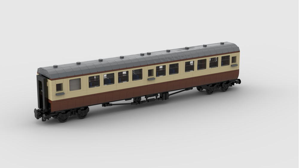 LEGO MOC Classic Steam Train Carriage by kidda | Rebrickable LEGO MOC Classic Steam Train Carriage by kidda | Rebrickable