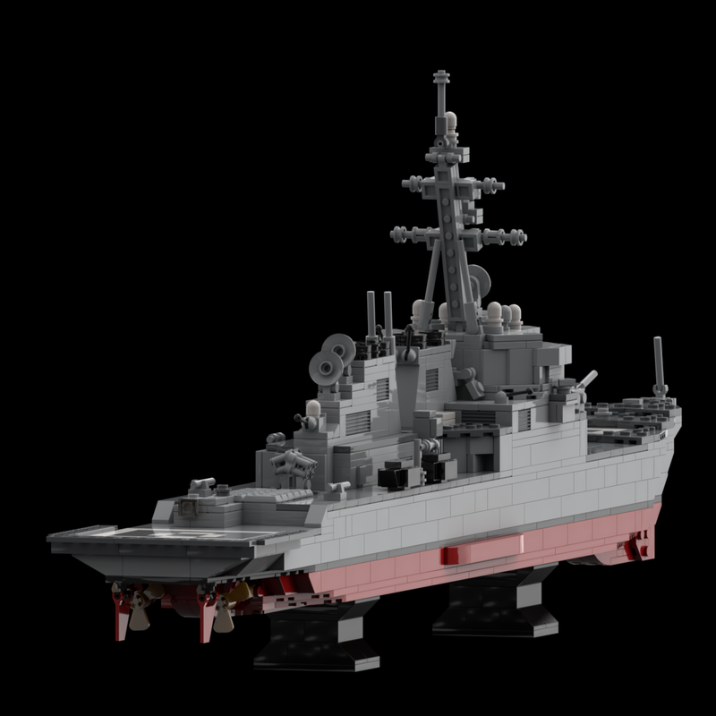 LEGO MOC Arleigh Burke Class Guided Missile Destroyer (Flight II) by ...