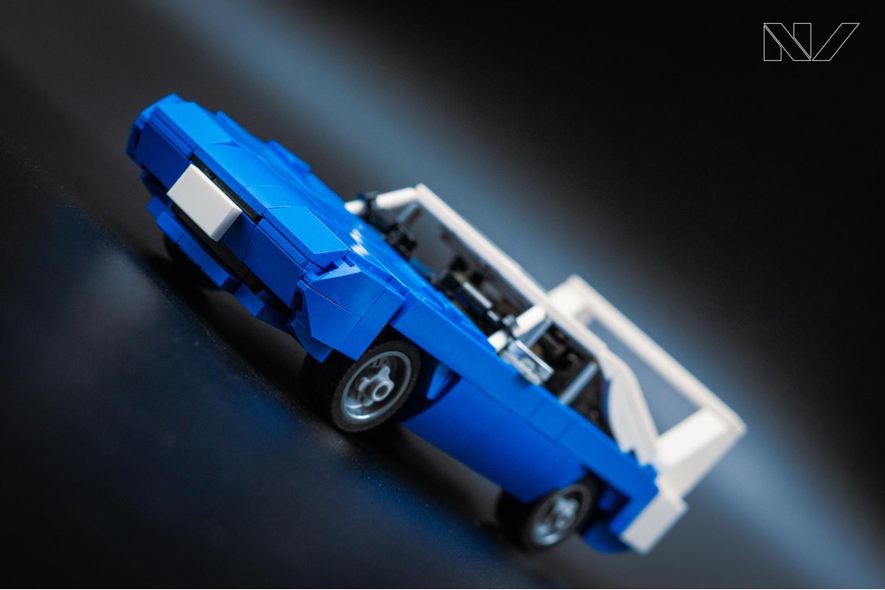 Lego Moc 1969 Dodge Charger Daytona By Nv Carmocs Rebrickable Build With Lego 9562