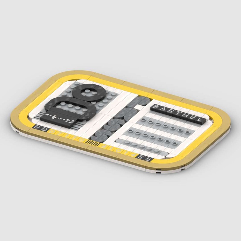 LEGO MOC-112342 Pass - ID Card by barthel | Rebrickable - Build with LEGO