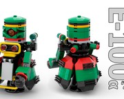 LEGO - Goldorak - Grendizer, WIP - Minifig scale