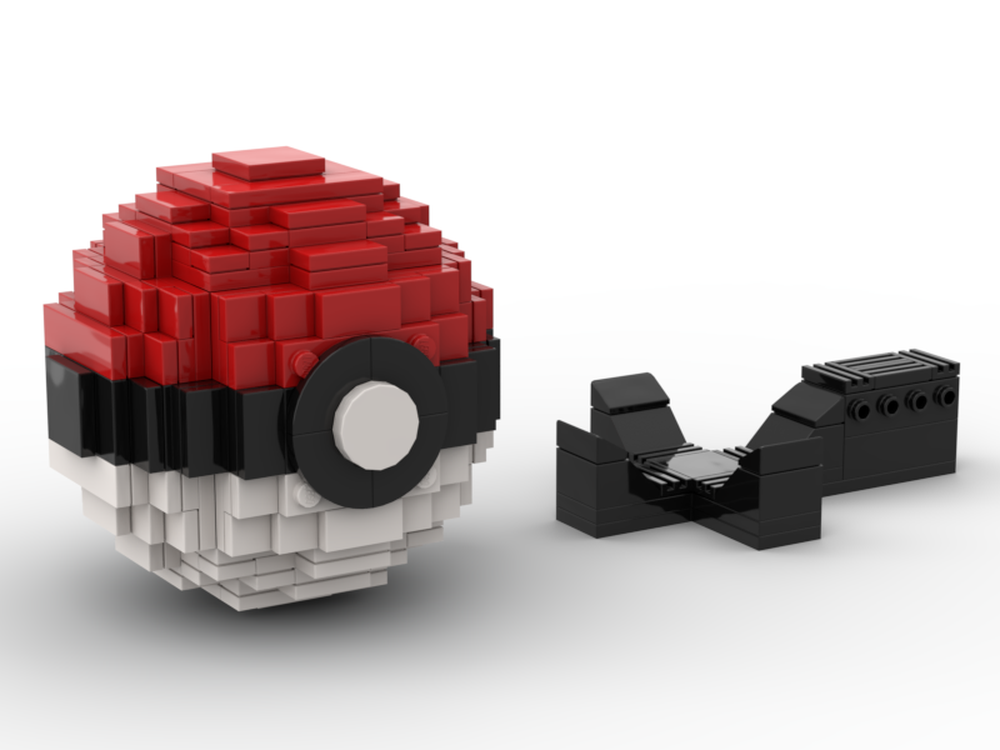 LEGO MOC Pokemon PokeBall by Jedi Plb