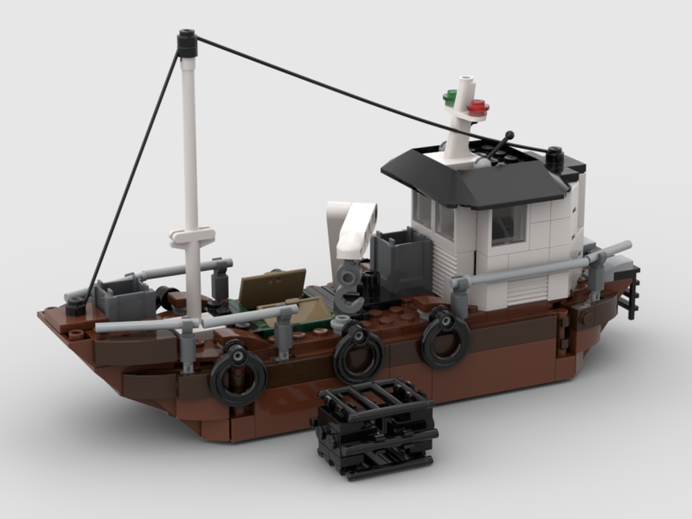 LEGO MOC Fishing Boat by NMC_brix
