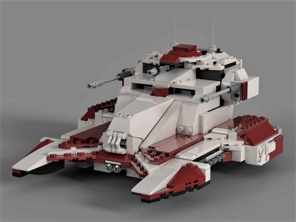 genetisk Fristelse lotus LEGO MOC Republic Fighter Tank 75342 x2 Combine Build by FluidBricks |  Rebrickable - Build with LEGO