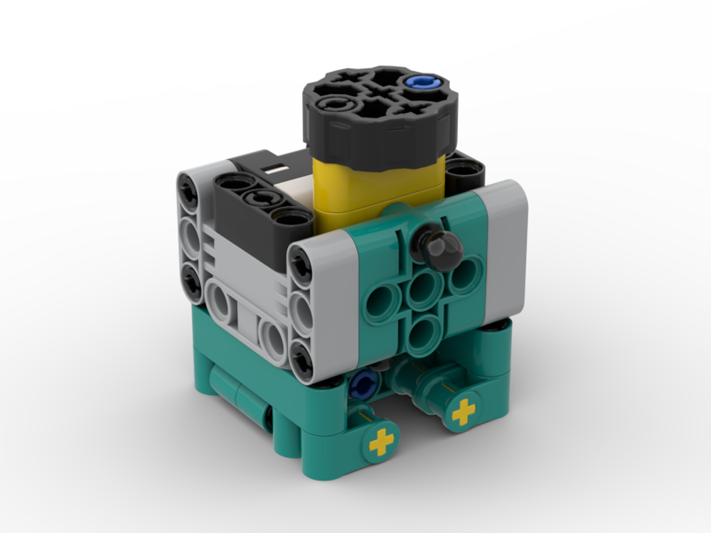 LEGO MOC Touch Sensor by BD Technic Rebrickable Build with LEGO