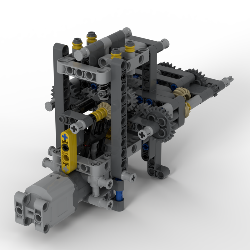 LEGO MOC-112479 Symmetrical Periodic Auto-reverse Switch by Frank_van ...