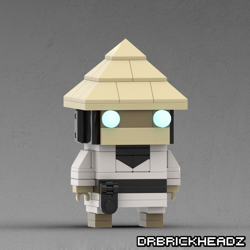 LEGO MOC Raiden (Mortal Kombat I) Brickheadz by DrBrickheadz ...