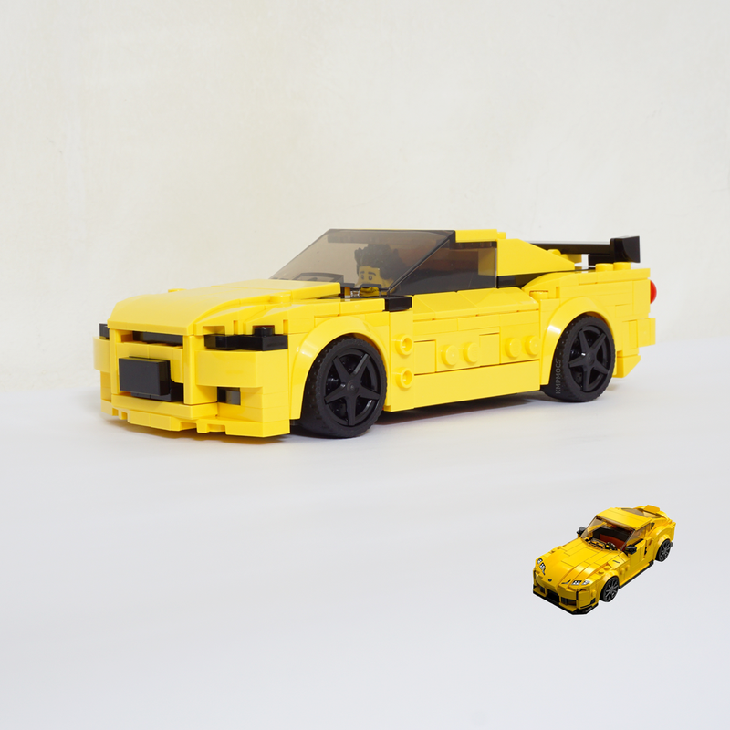 LEGO MOC 76901 Nissan R34 Skyline GT-R 