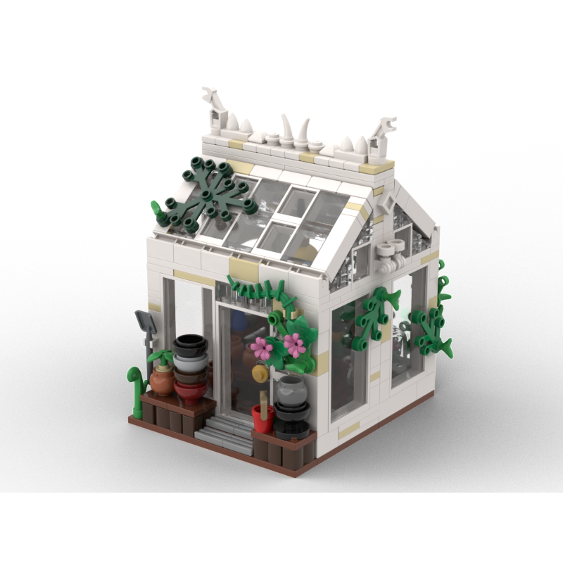 LEGO MOC Greenhouse No.3 by JD Bricks | Rebrickable - Build with LEGO