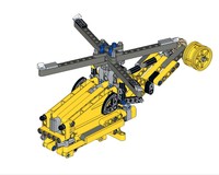 Tracked War Helicopter