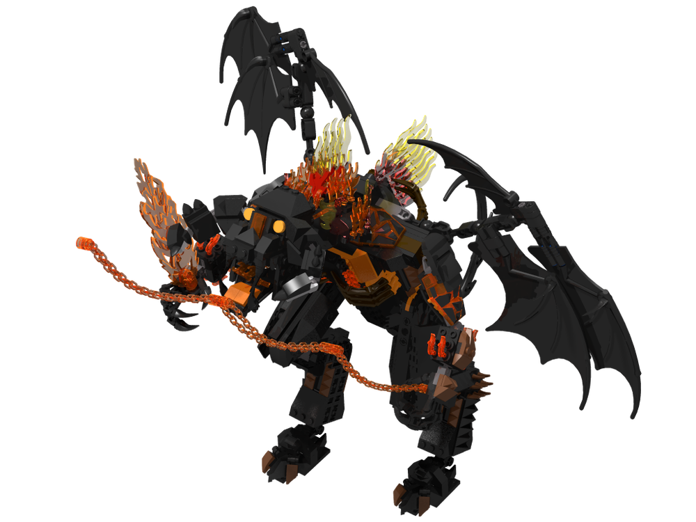LEGO MOC Balrog Morgoth by Isendel | Rebrickable - Build with LEGO