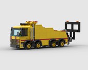 LEGO MOC Lego City Public Bus 6x2 lime by nicolas_brick_design