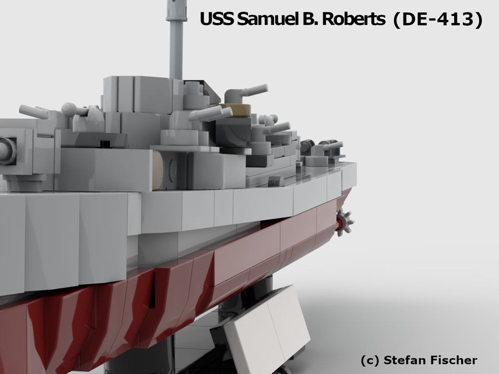 LEGO MOC USS Samuel B. Roberts DE-413 (John C. Butler-class Destroyer ...