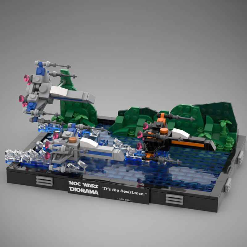 LEGO MOC Victory and Death (Diorama Collection - The Clone Wars Season 7)  by Breaaad