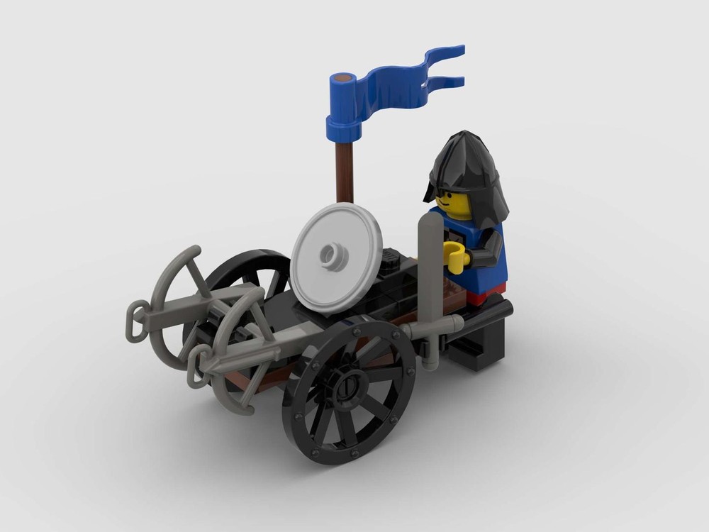 LEGO MOC Medieval Attack Wagon by ChrisBrickman | Rebrickable - Build ...