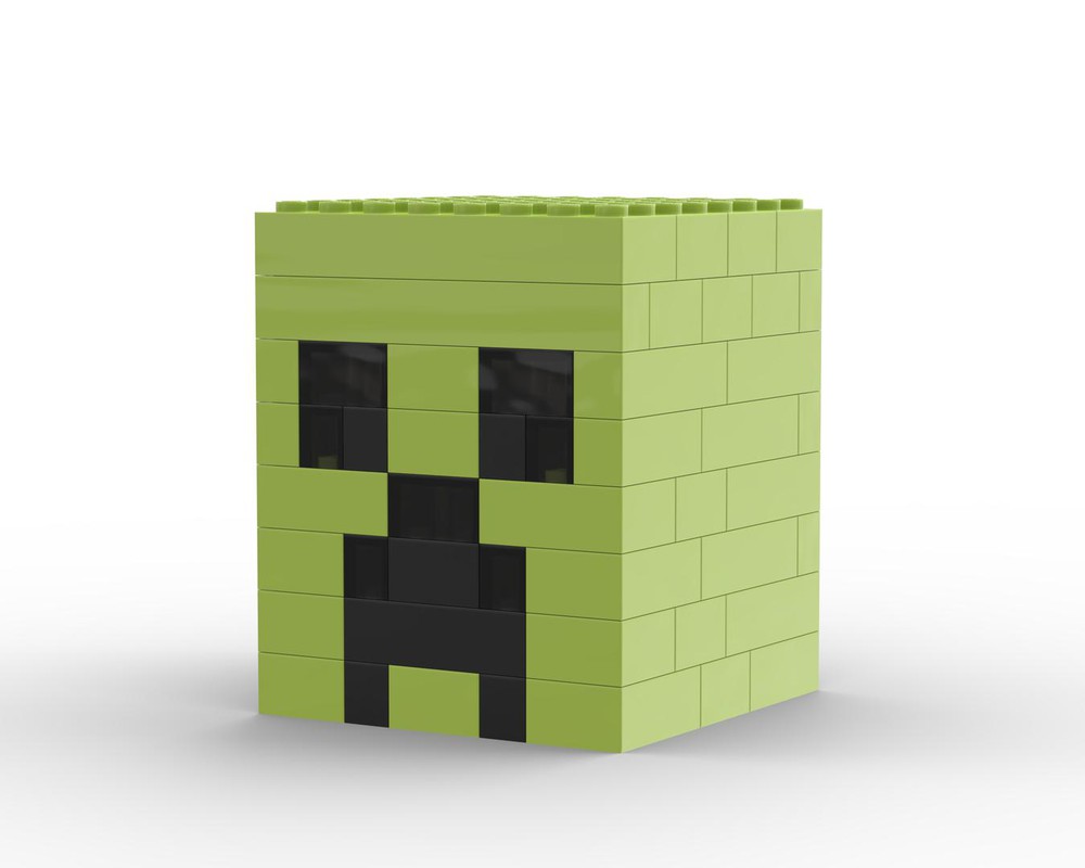 How to Build a Creeper Face