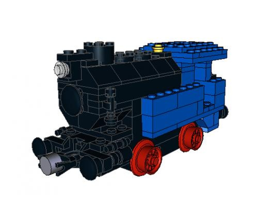 blue tank engine
