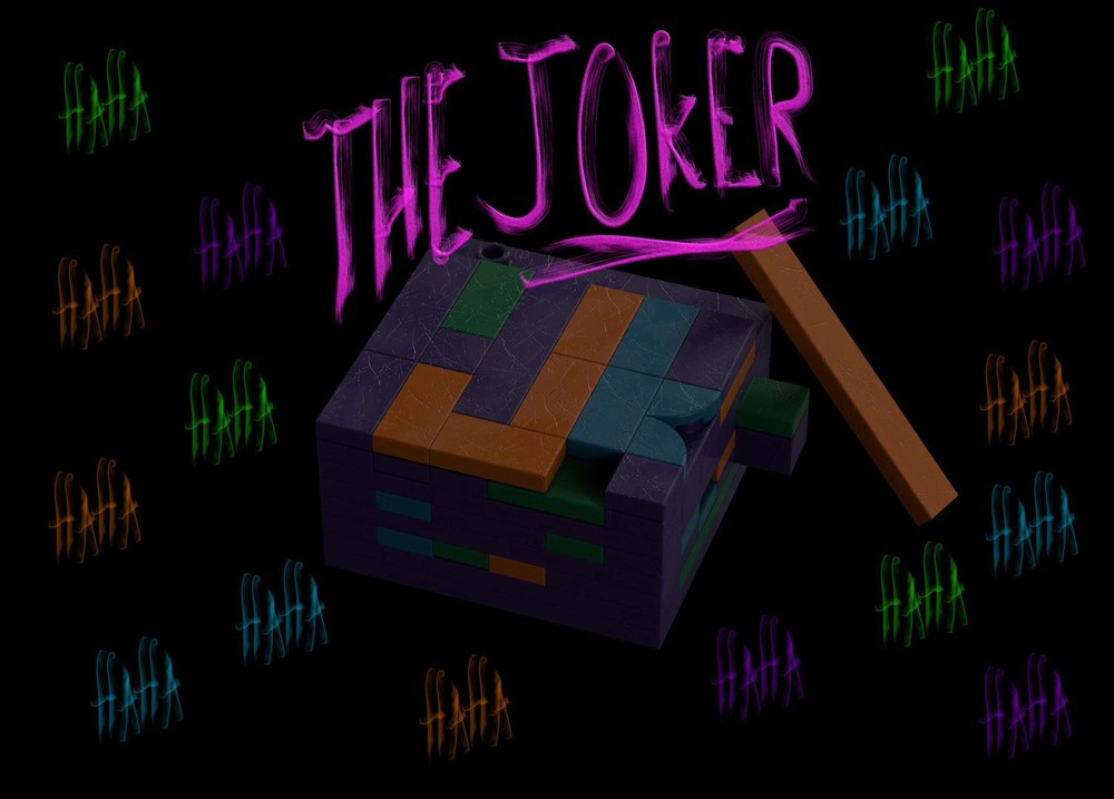 LEGO MOC The Joker Puzzle Box by The Puzzler Rebrickable Build with