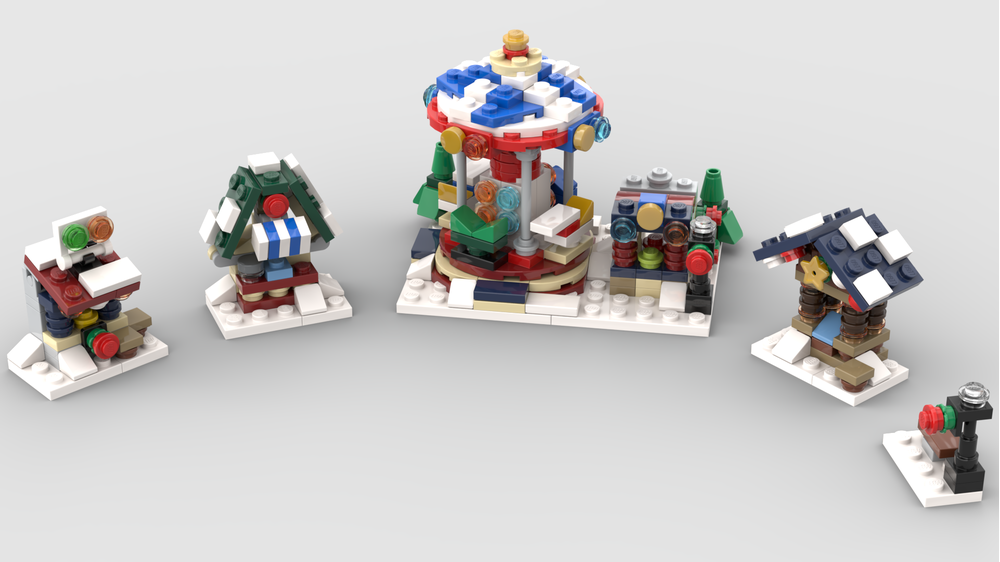 Lego winter village market deals