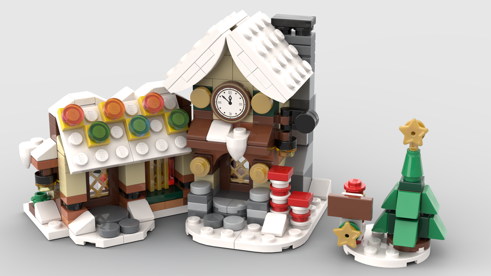 LEGO MOC 10245 Santa's Workshop by christromans | Rebrickable - with LEGO