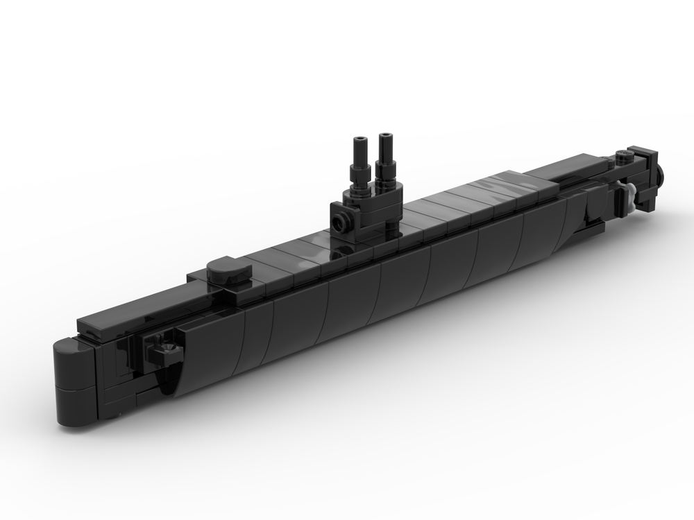 LEGO MOC USS Nautilus (SSN-571) Submarine by The Bobby Brix Channel
